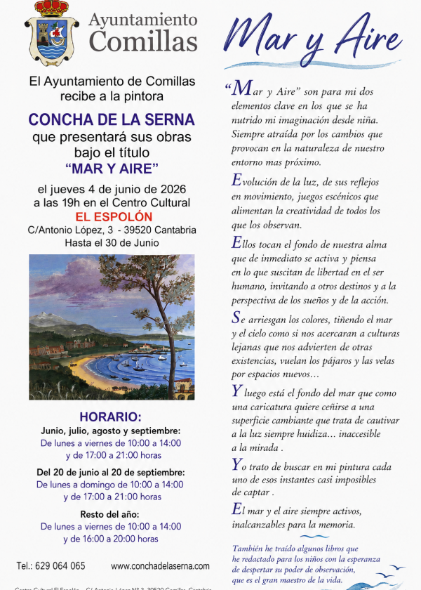 expo con mar y aire texto